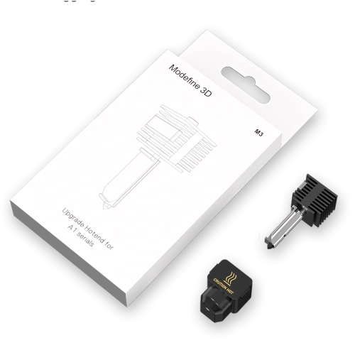 Высокотемпературный хотэнд Modefine3D M3 для 3D принтера Bambu Lab серии A1/A1 mini (0.2 мм)