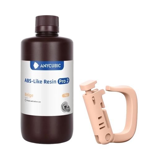Фотополимерная смола Anycubic ABS-Like Resin Pro 2, 1л (Бежевый)