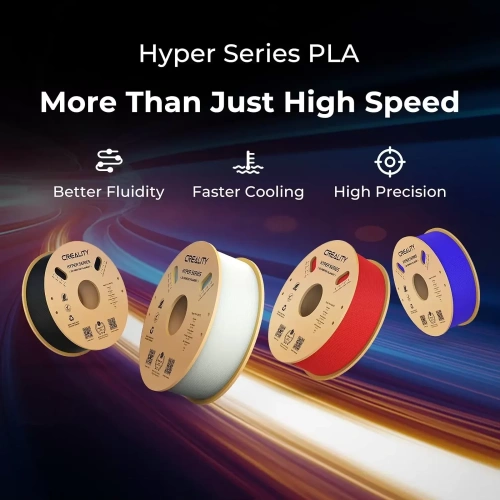 PLA Hyper пластик 1.75 Creality, 1 кг (Белый)