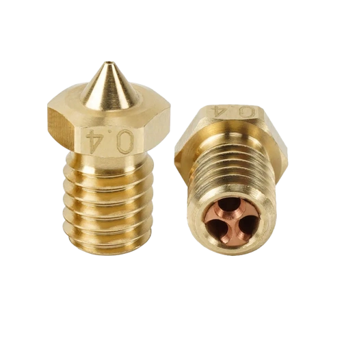 Сопло Kingroon E3D V6 CHT Латунь с медной вставкой (0.2 мм)