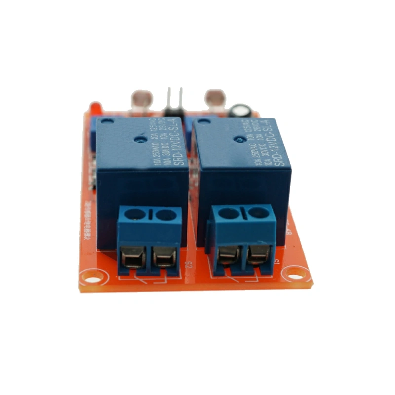 2-канальное электромеханическое реле 12V с датчиком освещенности