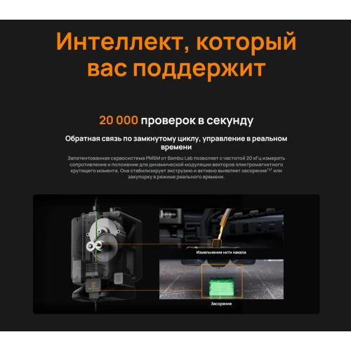 3D принтер Bambu Lab H2S Combo с AMS системой (EU)