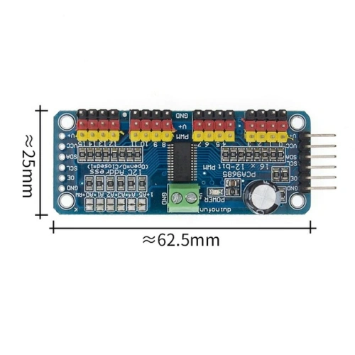 Драйвер сервопривода PCA9685