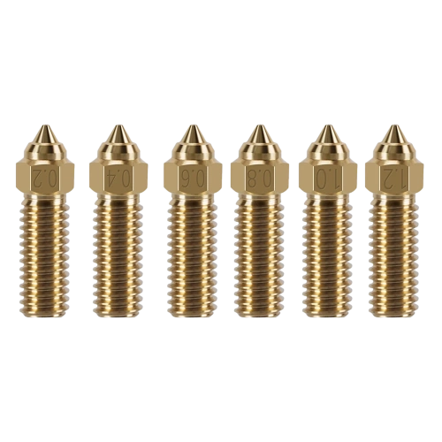 Сопло Kingroon для Creality K1/ K1 Max (2023) / Ender-3 V3 KE/ CR-10 SE Латунь (0,4 мм)
