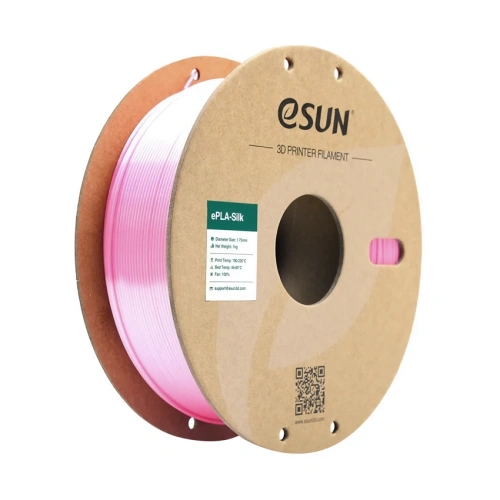 ePLA-Silk пластик 1.75 мм eSUN 1 кг (Белый)