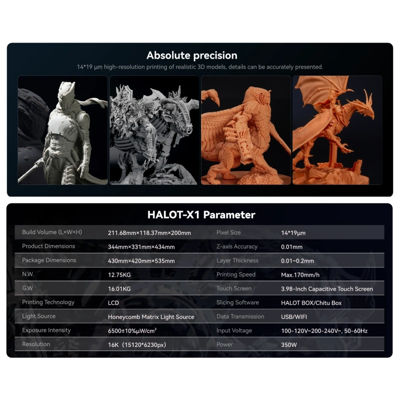 3D принтер Creality Halot-X1