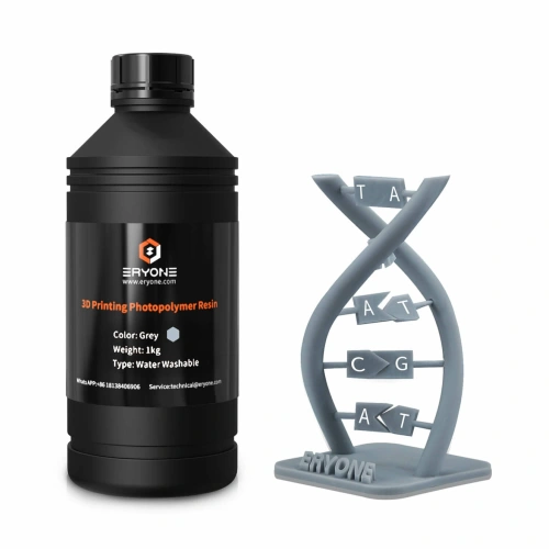 Фотополимерная смола ERYONE Water Washable Resin 1 л, серая