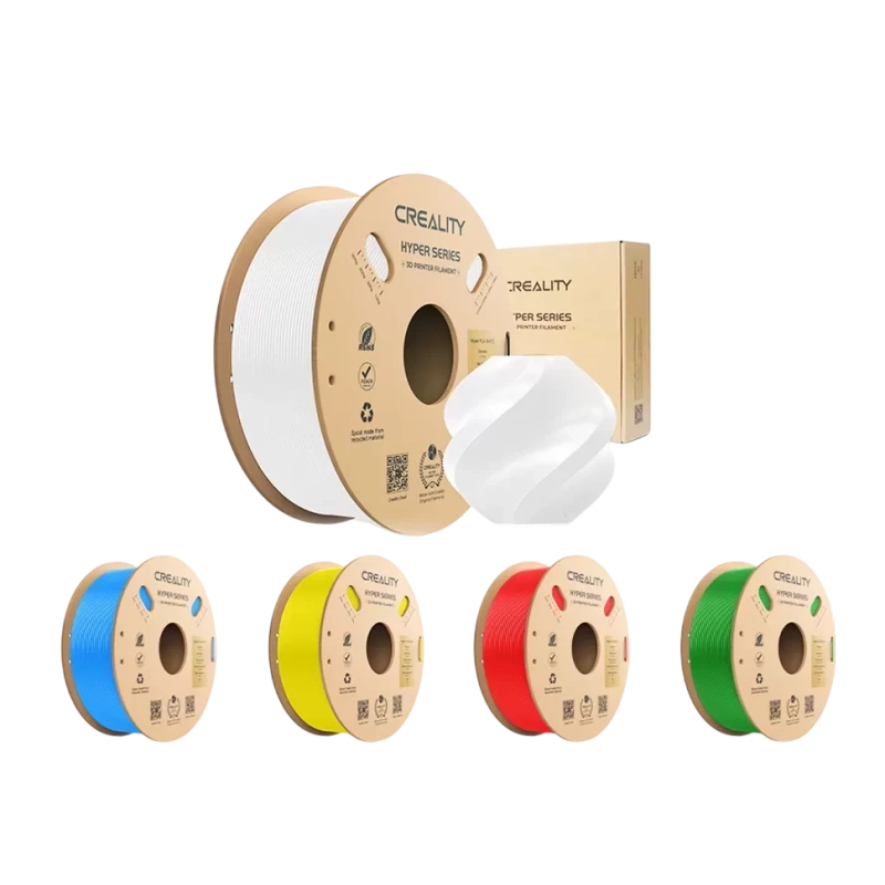 PLA Hyper пластик 1.75 Creality, 1 кг (Белый)