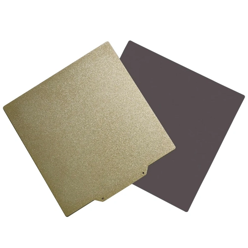 Стальной магнитный коврик с двухсторонним покрытием (Textured PEI + Textured PEI) (180x180 мм)