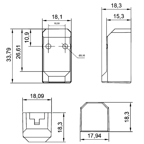 Индукционный датчик автоуровня BIGTREETECH Eddy V1.0 (I²C)