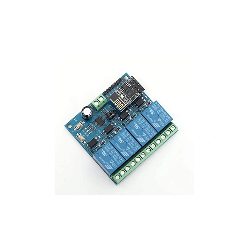 Реле 4-канальное 5V с Wi-Fi управлением на чипе ESP8266