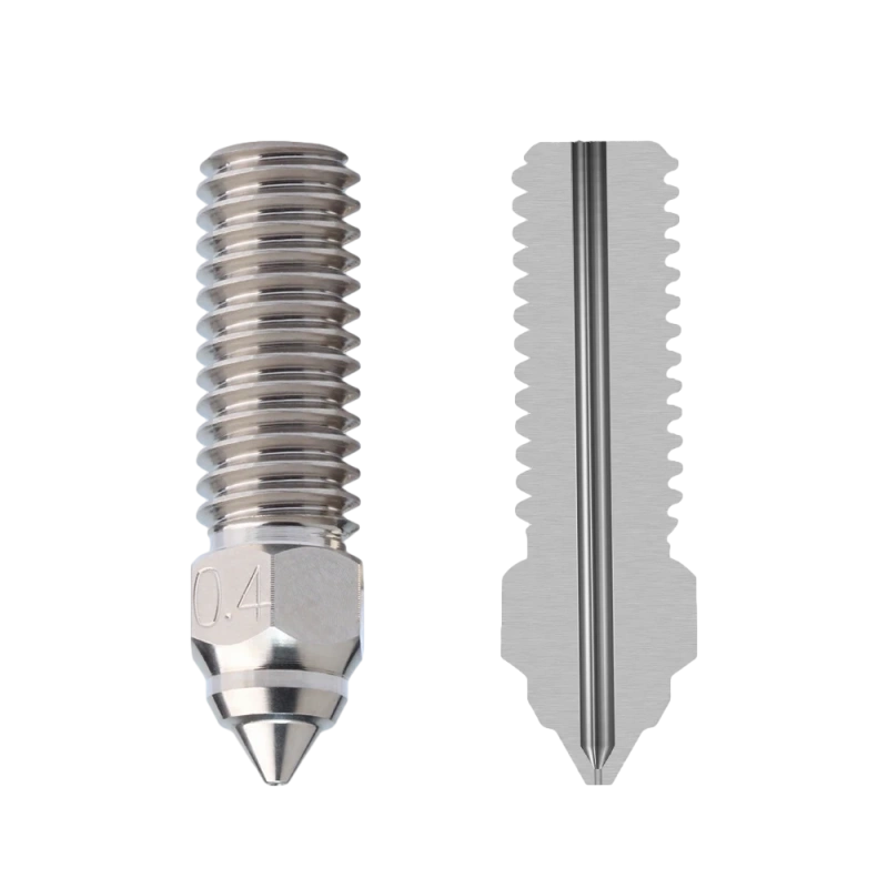 Сопло Kingroon для Creality K1/K1 Max (2023)/ Ender-3 V3 KE/ CR-10 SE закаленная сталь + медь (0.2 мм)
