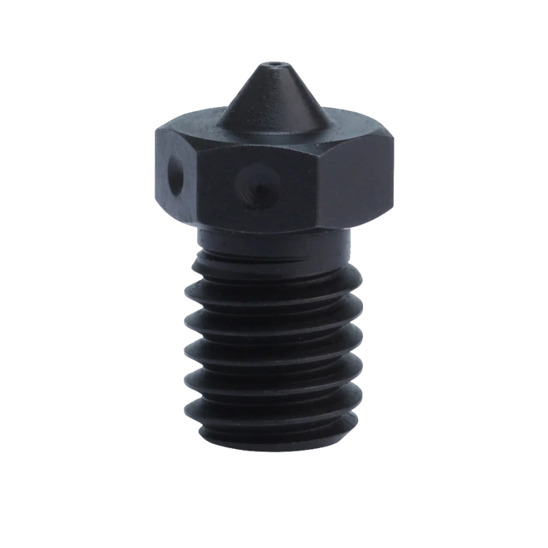 Высокотемпературное сопло E3D V6 закаленное стальное Trianglelab (0.25 мм)