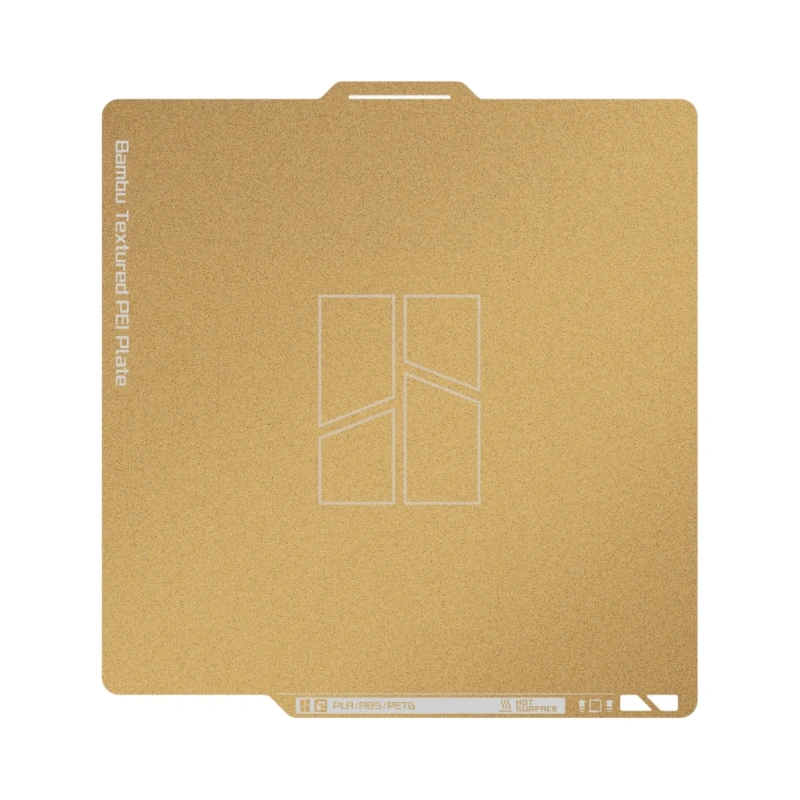 Оригинальная PEI платформа 256x256мм (двухсторонний текстурированный PEI) Bambu Lab X1/P1/A1 Series