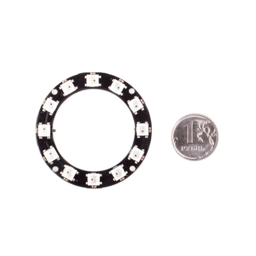 Светодиодное кольцо - 12х5050 RGB LED