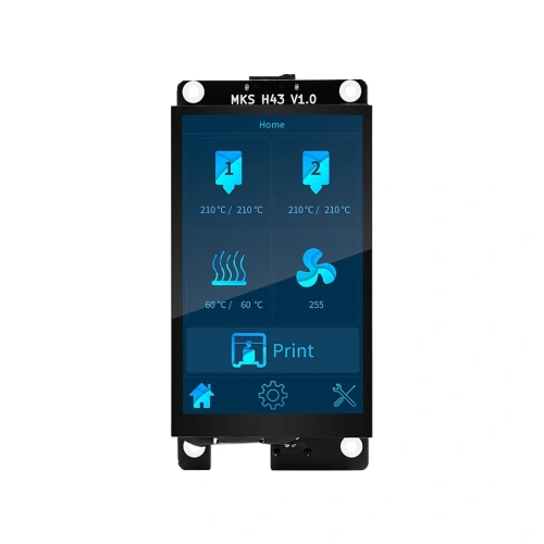Дисплей сенсорный MKS H43 V1.0 Makerbase, IPS, 800*480, 4.3"