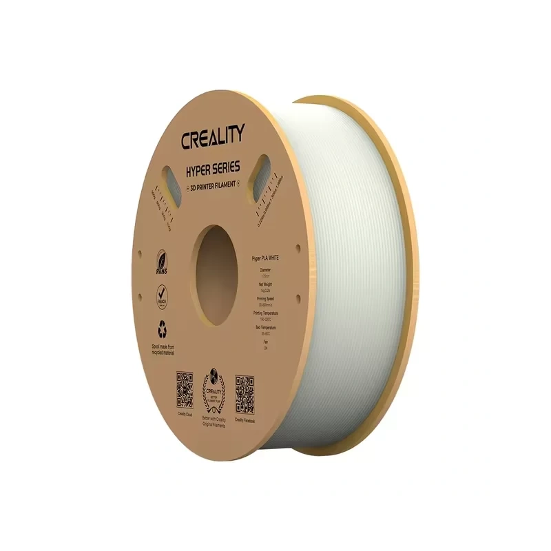 PLA Hyper пластик 1.75 Creality, 1 кг (Белый)