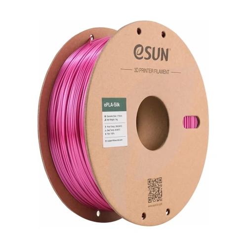 ePLA-Silk пластик 1.75 мм eSUN 1 кг (Белый)