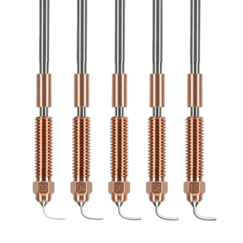 Быстросъемное сопло Unicorn от Kingroon для Creality K1/ K1 Max/ K1C / Ender-3 V3 / Ender-3 V3 Plus (0.2 мм)