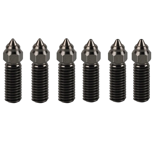 Сопло Kingroon для Creality K1/ K1 Max (2023)/ Ender-3 V3 KE/ CR-10 SE Закаленная сталь (0.2 мм)