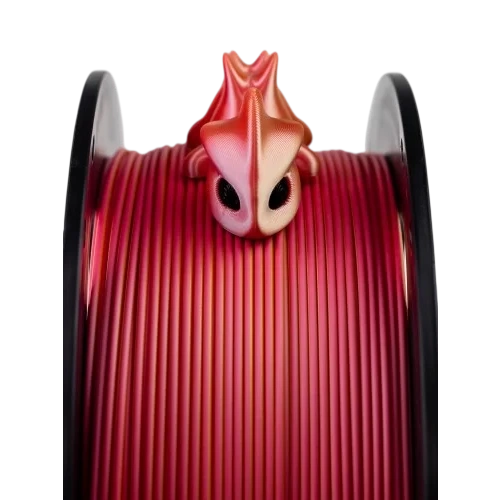 Пластик PLA Silk 1.75 Bestfilament трехцветный (желтый, красный, золото) 1 кг
