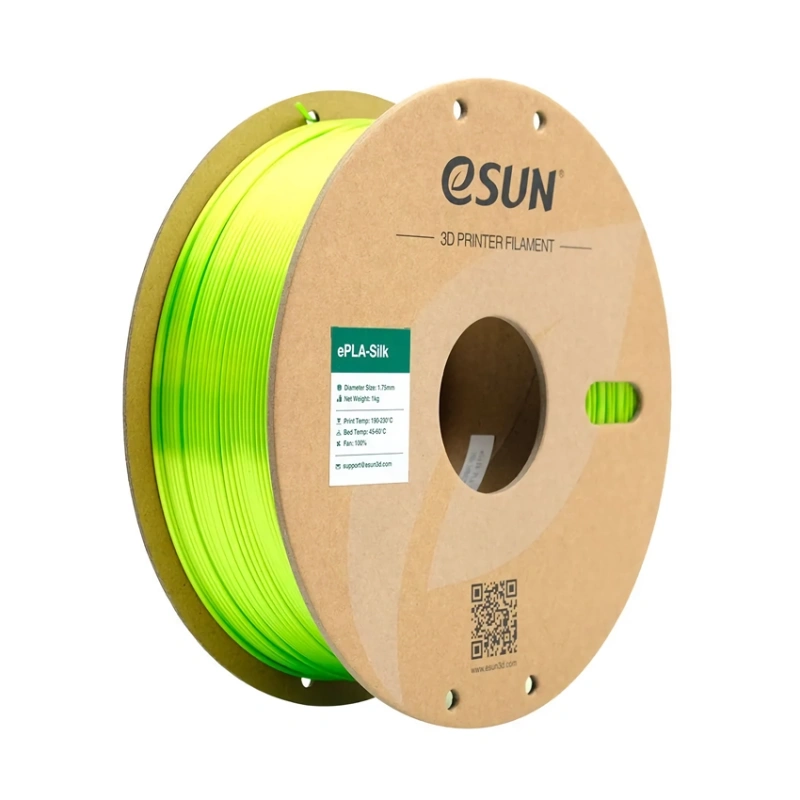 ePLA-Silk пластик 1.75 мм eSUN 1 кг (Белый)