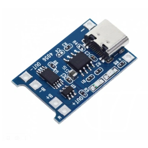 Модуль заряда Li-ion батарей TP4056 USB Type-C