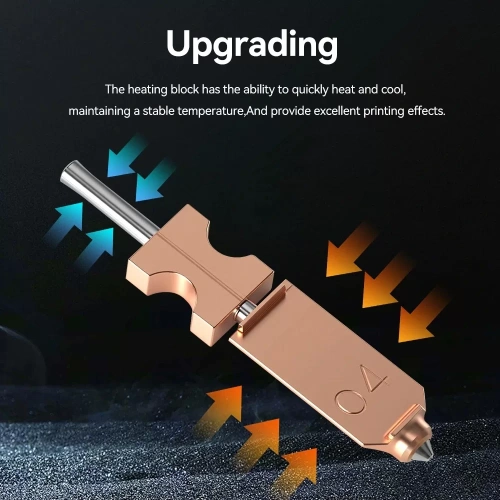 Биметаллическое сопло для Flashforge AD5X, 1 шт (0.25 мм)