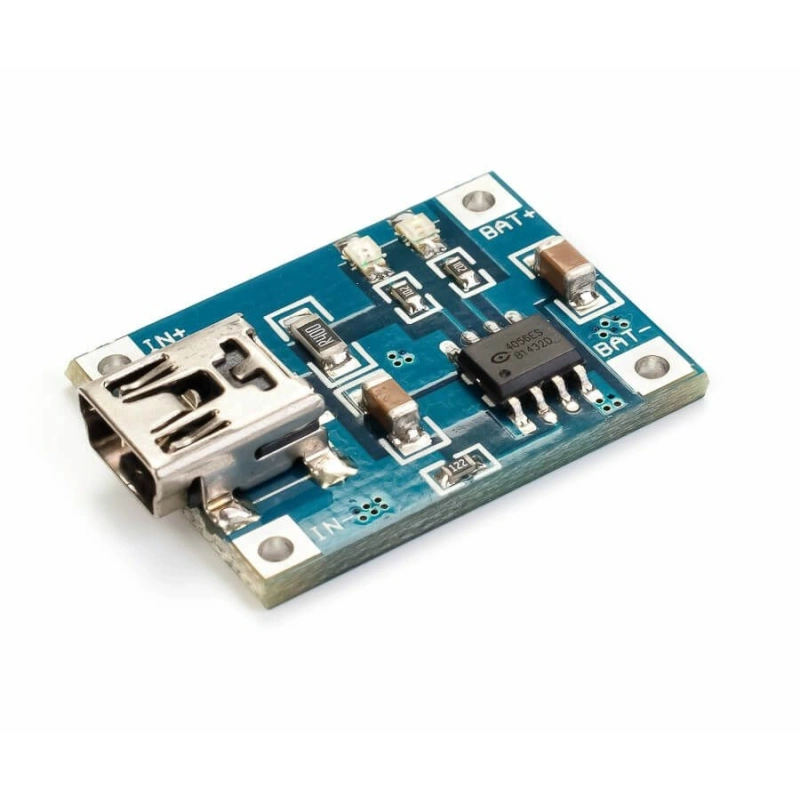 Модуль заряда Li-ion батарей TP4056 Mini USB