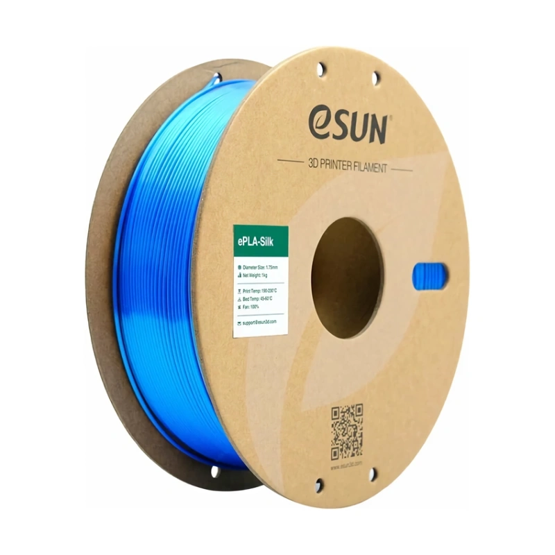 ePLA-Silk пластик 1.75 мм eSUN 1 кг (Белый)
