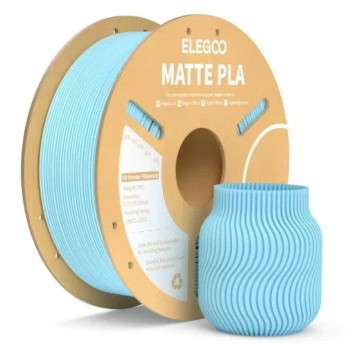 PLA Matte пластик Ice Blue 1.75 мм Elegoo 1 кг