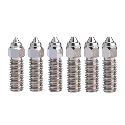 Сопло Kingroon для Creality K1/K1 Max (2023)/ Ender-3 V3 KE/ CR-10 SE закаленная сталь + медь (0.2 мм)